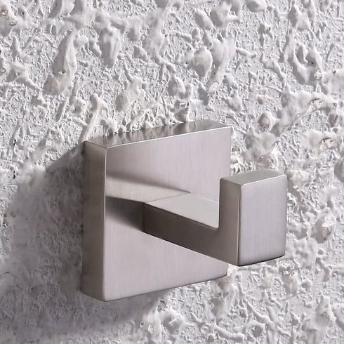 KES Bathroom Towel Hook Coat Hook Wall Mounted Robe Hook Towel Hanger SUS 304 Stainless Steel Brushed Finish 2 Pack, A22560-2-P2
