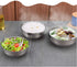 Geini Premium 304 Stainless Steel Bowls Set, Double Walled Insulated, Nesting Serving Bowls without Lids in Kitchen for Soup, Rice, Ice Cream, Kids Snacks, 6 Pack, 13oz Capacity