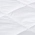 Amazon Basics Hypoallergenic Quilted Mattress Topper Pad Cover - 18 Inch Deep, Twin XL, White