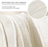 Top Finel Decorative Throw Pillow Covers 20 X 20 Inch,Soft Solid Velvet Pillow Covers Cushion Case for Sofa Bedroom 50 X 50 cm (Pack of 2) Cream White