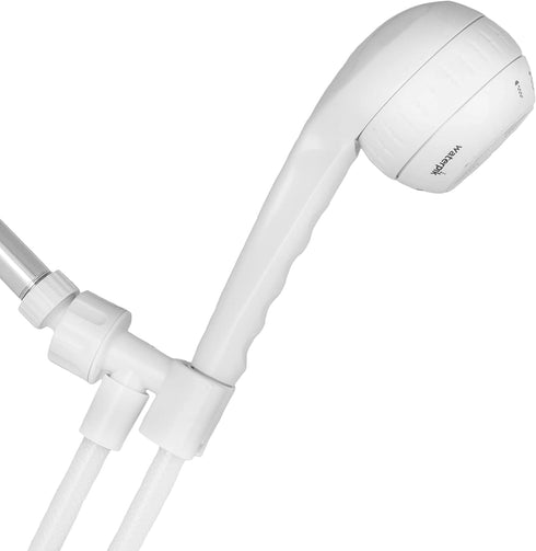 Waterpik SM-451E 1.8 GPM PowerSpray+ Original Shower Massage Shower Head, White