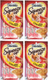 Delectables Squeeze Up Hartz Cat Treats Bundle of 4 Flavor Pouches, 2.0 oz Each (Chicken)