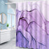 Abstract Purple Shower Curtain Ombre Purple Marble Lilac Luxury Art Modern Bathroom Shower Curtains Fabric Waterproof with Hooks, 72x72 inches