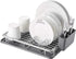 KK KINGRACK Aluminum Dish Drying Rack with Utensil Holder, Drainboard for Kitchen Countertop Dish Drainer 112055
