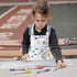 Spornic 3 Pack Adjustable Kids Apron Kitchen Aprons for Boys Girls for Cooking Baking Party and Gardening