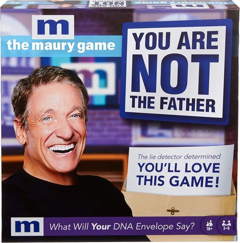 The Maury Game: You are Not The Father, Funny Adult Party Game with Game Board and Cards for 18 Year Olds and Up