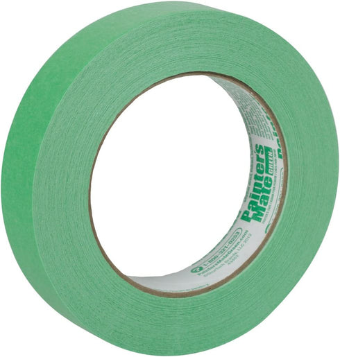 Painter's Mate 668840 Green 8-Day Painting Tape, 0.94-Inch by 60-Yard, 6-Pack of Rolls
