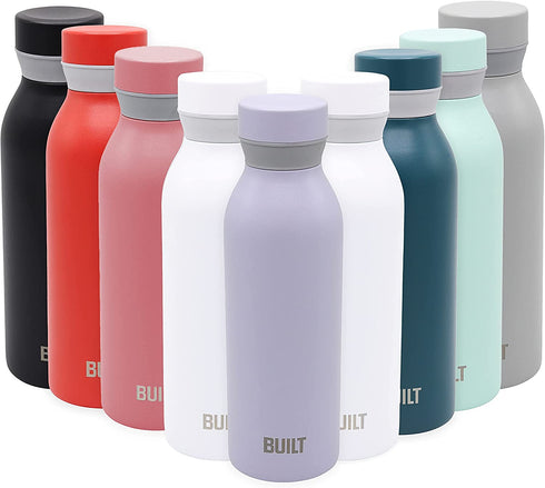 BUILT Cascade Water Bottle, 18 ounces, Mint