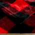NEWCOSPLAY Buffalo Plaid Throw Blanket Soft Flannel Fleece Checker Pattern Lightweight Decorative Blanket for Bed Couch (280GSM-Red-Black, Twin(60"x80"))