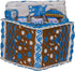Kurt Adler 8" White and Blue Festive Hanukkah Gingerbread LED House Tabletop Decor