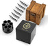 Unique Gift for Men Dad Husband Boyfriend, HBlife Whiskey Stones Set of 6 with Wooden Gift Box, Stainless Steel Ice Cubes, Ideal Gifts for Whiskey Lovers