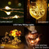 20 Pack 3.3FT 10 LED Fairy Lights Battery Operated LED String Lights Copper Wire Decorative Lights for Halloween Christmas Bedroom Patio Wedding Party (Warm White)