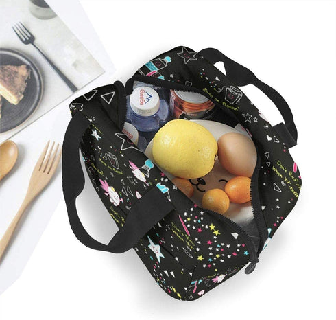 Dentist Dental Hygienist Print Lunch Bag for Women Girls Kids Insulated Picnic Pouch Thermal Cooler Tote Bento Large Meal Prep Cute Bag Big Leakproof Soft Bags for Lunch Box, Camping, Travel, Fishing