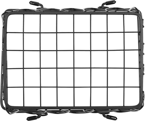 Spectrum Diversified Twist Handles Modern Farmhouse D©cor, Farmers Market-Style Wire Kitchen Organization, Small Storage Basket, Black