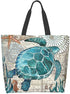 Canvas Tote Bag Large Women Reusable Beach Bags Shoulder Bag Handbag Waterproof for Travel Grocery Shopping