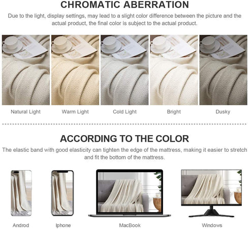 Bourina Decorative Diamond Lattice Faux Cashmere Fringe Throw Blanket Lightweight Soft Cozy for Bed or Sofa Farmhouse Outdoor Throw Blankets, 50" x 60", Beige