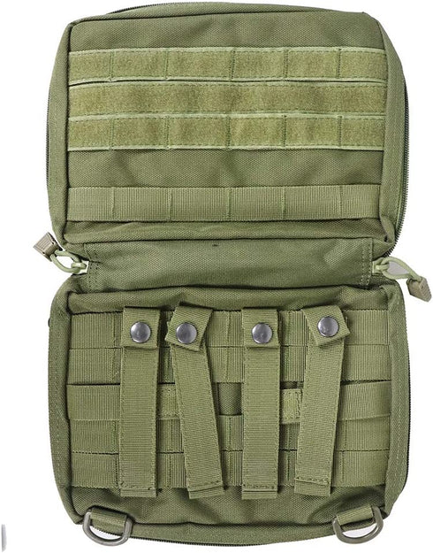 Super Pocket Knife Bag, Tactical Knife Storage Case, Folding Knife Collecting Pouch, Large Capacity Small Knife Carrier Protectors, Versatile Knife Small Tools Holder (HGJ363) (Army Green)
