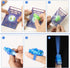 JOYIN 28 Packs Valentines Cards with LED Finger Lights, Light Up Finger Beams Lights Glow in the Dark Toys for Kids Valentines Day Gift Exchange, Birthday Holiday Party Favors