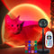 Sunset Lamp, Sunset Projection Lamp,16 Colors Sunset Light, 180° Rotation for Self-Media Vlog Selfie Pets Photography Solset Lamp