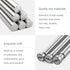 STARTOSTAR Adjustable Closet Rod 21.6 to 40.5 Inch Small Size Stainless Steel Clothes Rod with for Wardrobes, Shoe Cabinets(Need tools to install)