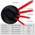 Delihom Carbon Steel Pan 9.5 Inch Skillet Omelette Pan, Cooking Frying Pans Healthy and Safe Cookware, Black