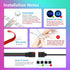 50Ft LED Strip Lights Music Sync Color Changing RGB LED Strip 44-Key Remote, Sensitive Built-in Mic, App Controlled LED Lights Rope Lights, 5050 RGB LED Light Strip(APP+Remote+Mic+3 Button Switch)
