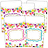 Confetti Library Pockets - Multi-Pack