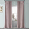 HPD Half Price Drapes VPYC-161207-84 Plush Velvet Curtain (1 Panel), 50 X 84, Ballet Pink