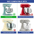 Flex Edge Beater for KitchenAid Bowl-Lift Stand Mixer - 6 Quart Flat Beater Paddle with Flexible Silicone Edges
