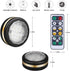 LEASTYLE Under Counter Lights for Kitchen?Wireless LED Puck Lights with Remote Control 6 Pack, Under Cabinet Lighting Battery Operated,Steps Lights Indoor, Stick-up Lights Wireless