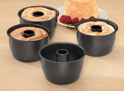 4.25" Mini Angel Food Cake Pans, Set of 4 by DBROTH