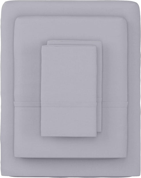 Bedford Home Silver Series 1200 4 Piece Queen Sheet Set