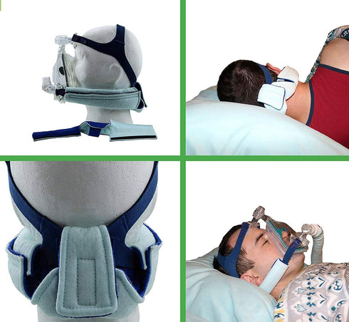 CPAP Neck Pad - Premium CPAP Strap Covers by Endurimed - Compatible with Headgear Strap for CPAP - Comfort Cushions for Most Full Face Mask