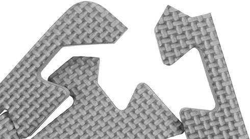 Performance Tool W88988 12" X 12" Protective Diamond Shape Anti-Fatigue Interlocking Floor Mat (12 Square Feet)