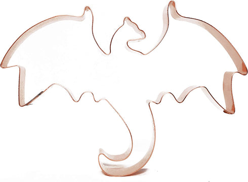 Mythical Flying Dragon Copper Cookie Cutter
