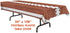 Football Party Supplies - Sturdy Plastic Game Ball Table Cover 54" x 108" (2 Pack)