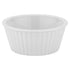 GET Enterprises ER-404-W White 4 oz. Fluted Ramekin, Break Resistant, White (Pack of 12)