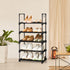 5 Tier Shoe Rack, Stackable Shoe Rack Organizer for 10 Pairs, Durable Space Saving Shoe Shelf, Sturdy Freestanding Shoe Shelf for Closet, Hallway, Entryway, Bedroom, Living Room (5 Tier)