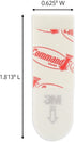 Command Small Refill Strips, White, 64-Strips - Easy to Open Packaging