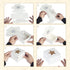 Ghilia 85pcs 4x4x2.5 Inches White Cake Boxes, Bakery Boxes with Window, Small Pastry Boxes, Cupcake Boxes, Gift Boxes for Candy, Chocolate, Donuts, Fruits and Party.