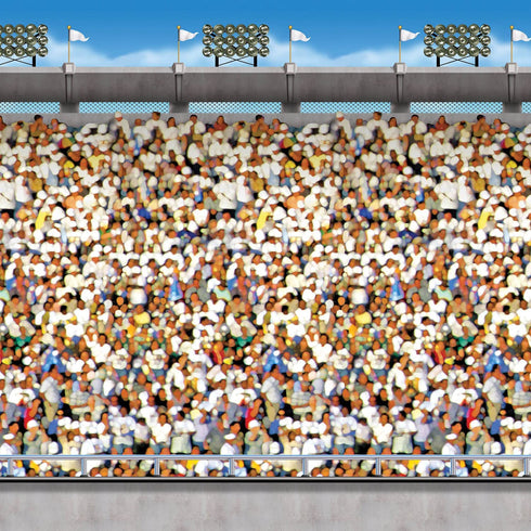 Upper Deck Stadium Backdrop Party Accessory (1 count) (1/Pkg)