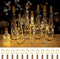 Brightown Wine Bottle Lights with Cork, 12 Pack 20 LED Waterproof Battery Operated Cork Lights, Silver Wire Mini Fairy Lights for Liquor Bottles DIY Party Bar Christmas Holiday Wedding Décor