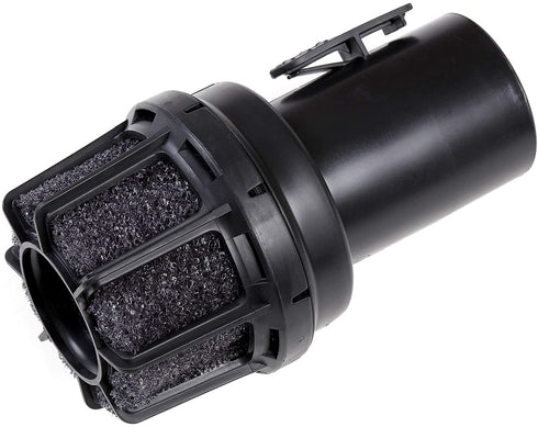WORKSHOP Wet/Dry Vacs Vacuum Diffuser WS25025A 2-1/2-Inch Diffuser Shop Vacuum attachment For Shop Vacuums , Black