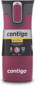 Contigo AUTOSEAL West Loop Vacuum-Insulated Stainless Steel Travel Mug, 16oz, Passion Fruit