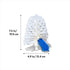 OXO Good Grips Toilet Brush with Rim Cleaner Replacement Head Refill