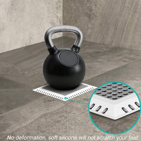 Aojuxix Shower Drain Hair Catcher/Drain Strainer/Shower Drain Cover for Bathroom Floor Drain