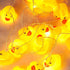 20 LED Children's Room LED String Lights for Holiday Wall Window Tree Decorative Party Yard Garden Kids Bedroom Living Dorm Uses Squeeze Sound Squeaky - Duck