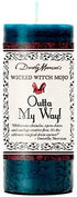 Wicked Witch Mojo Outta My Way Candle by Dorothy Morrison