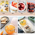 2pcs Glass Clear Coffee Cups Breakfast Milk Mugs Tea Espresso Coffee Cup Yogurt Bowl with Handle for Beverages