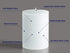 Melt Candle Co White Pillar Candles 3" x 4" Set of 3 Unscented for Weddings, Home Decoration, Relaxation, Church, Spa, Smokeless Cotton Wick
